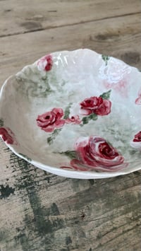 Image 3 of Rose shallow bowl