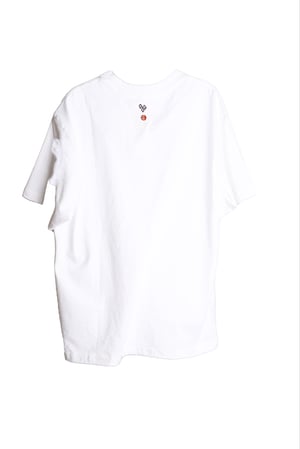 Image of ÆNRMÒUS - Mask Tee (White)