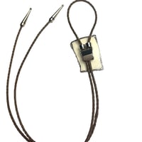 Image 2 of Wall Street Porcelain Bolo Tie 