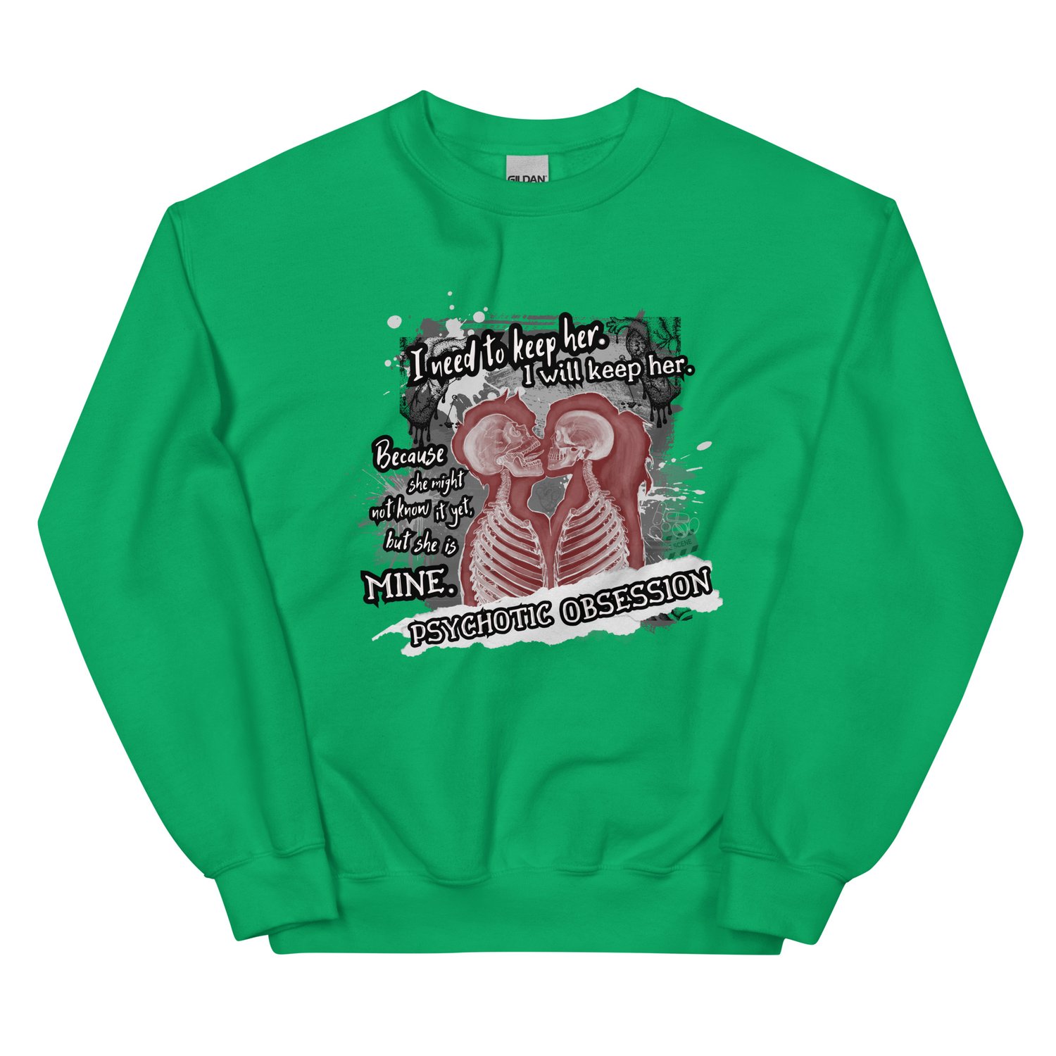 Image of Officially licensed Leigh Rivers Psychotic obsession Tobias & Aria Unisex Sweatshirt
