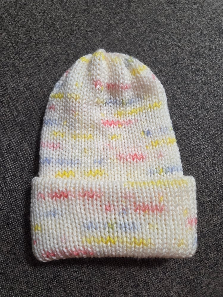 Image of White Candy Beanie