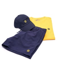 Image 4 of Gibbons T-Shirt in Yellow and Navy SMALL, MEDIUM AND 4XL ONLY