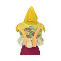 Image 5 of Lime Lace Layered Hoodie Top