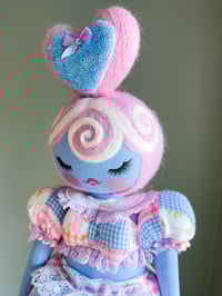 Image 3 of  Medium Art Doll Patchwork Pretty