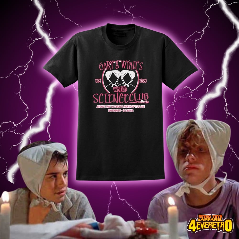 Image of Gary & Wyatt's Weird Science Club T shirt