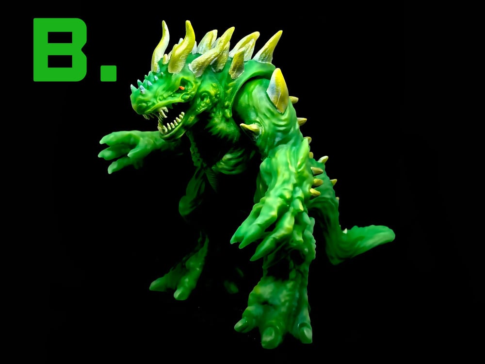 Image of Komodo Kaiju Deluxe 7” (Painted)