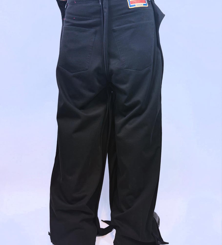 Image of Diesel Black D-Rise 0HLAB Jeans