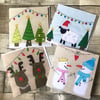 Pack of 4 Christmas cards