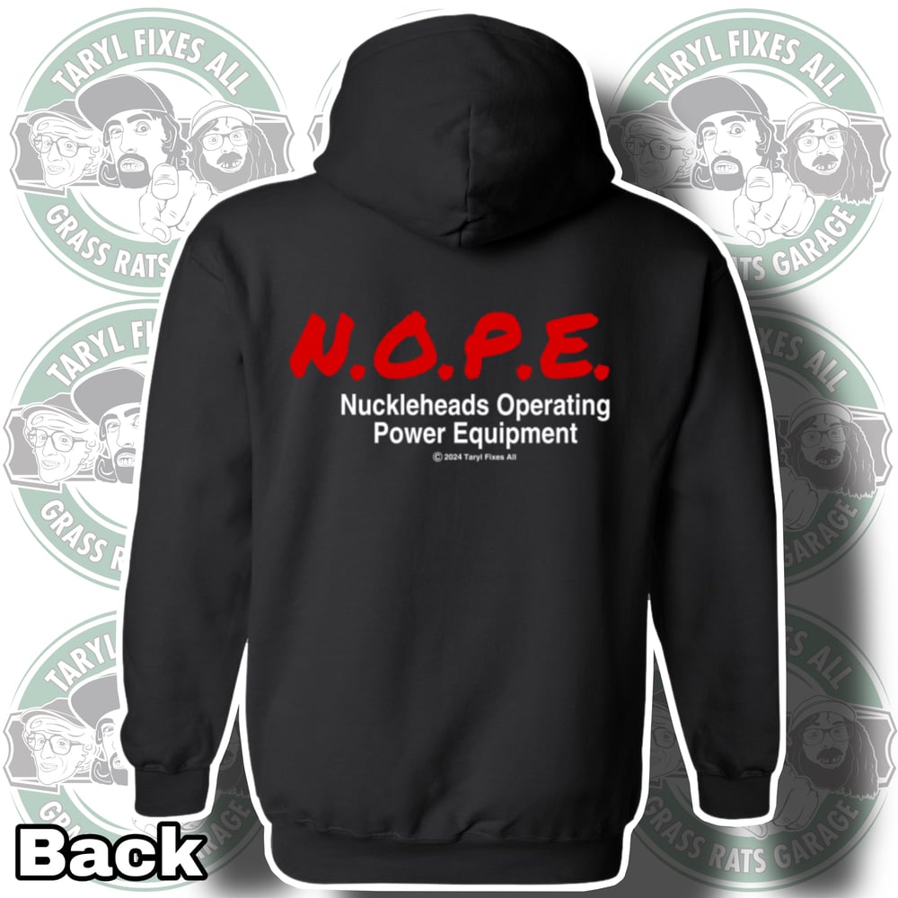 NEW! N.O.P.E. Hoodies (Med-4XL) 