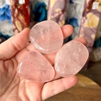 Image 1 of Rose Quartz Flat Stone