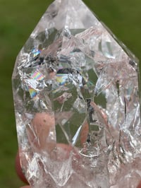 Image 4 of Crackle Quartz Crystal Tower #1505