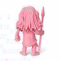 Image 4 of The Trilogy Of Terror Zuni Warrior Pink Plastic Toy 