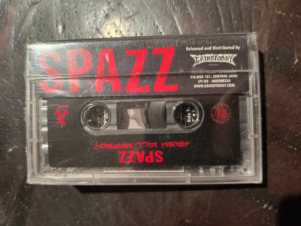 Spazz - Crush Kill Destroy - Cassette Tape 