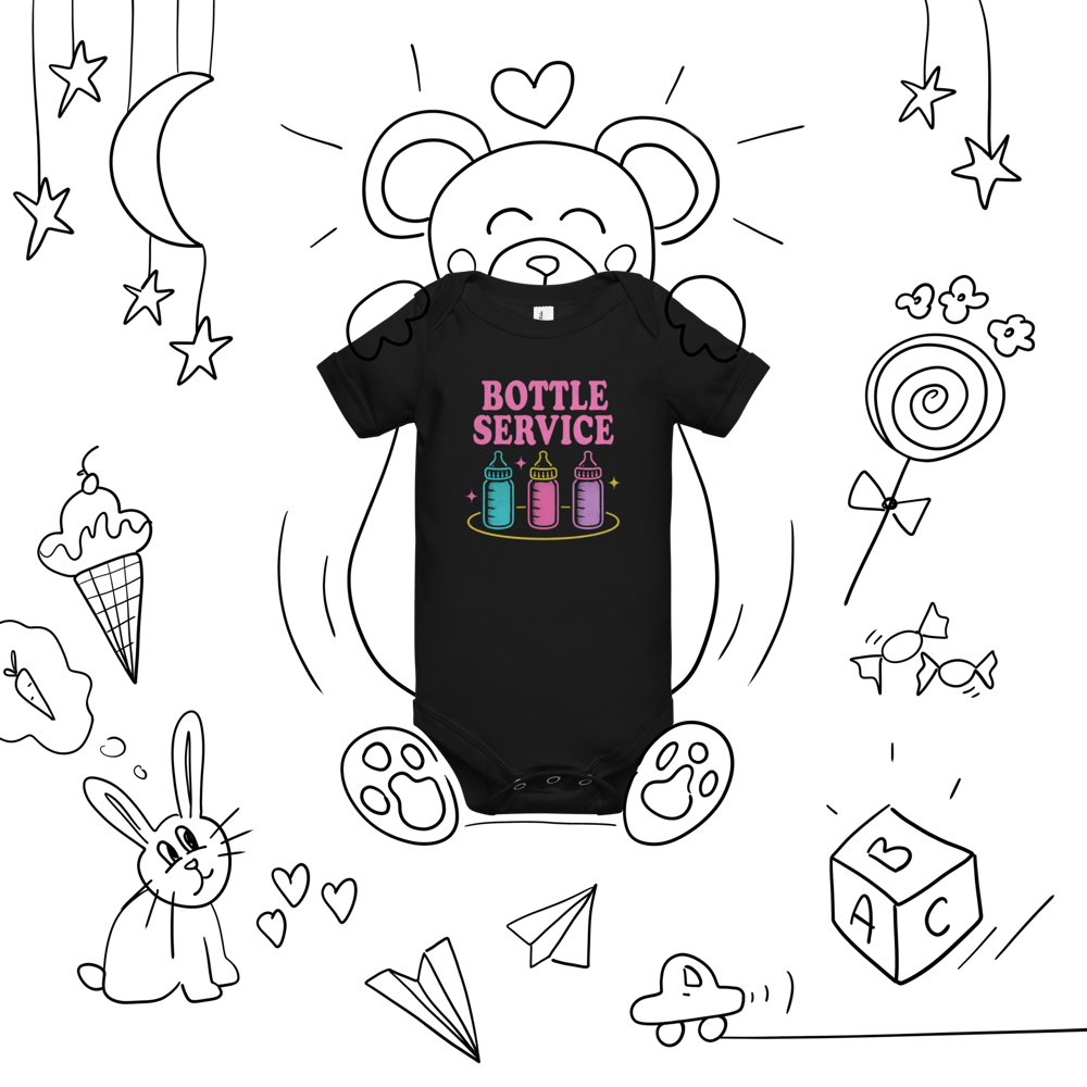 Image of Bottle Service Onesie & Tee