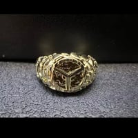 Image 4 of 14k Gold Plated Nugget Rings