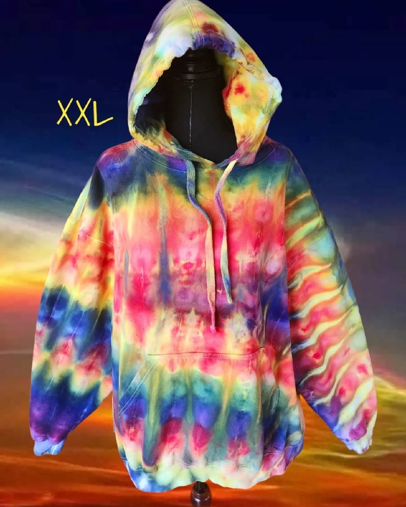 Xxl tie dye discount hoodie