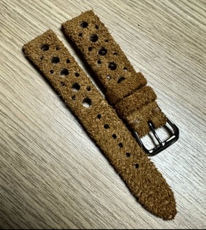 Image of Wild suede MilleMiglia Rally Watch Strap