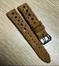 Image 3 of Wild suede MilleMiglia Rally Watch Strap