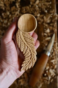 Image 2 of Fern Leaf  Coffee Scoop 