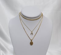 Image 2 of Timeless Thin Cuban Chain Necklace 