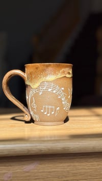 Image 1 of Music Notes Mug 02