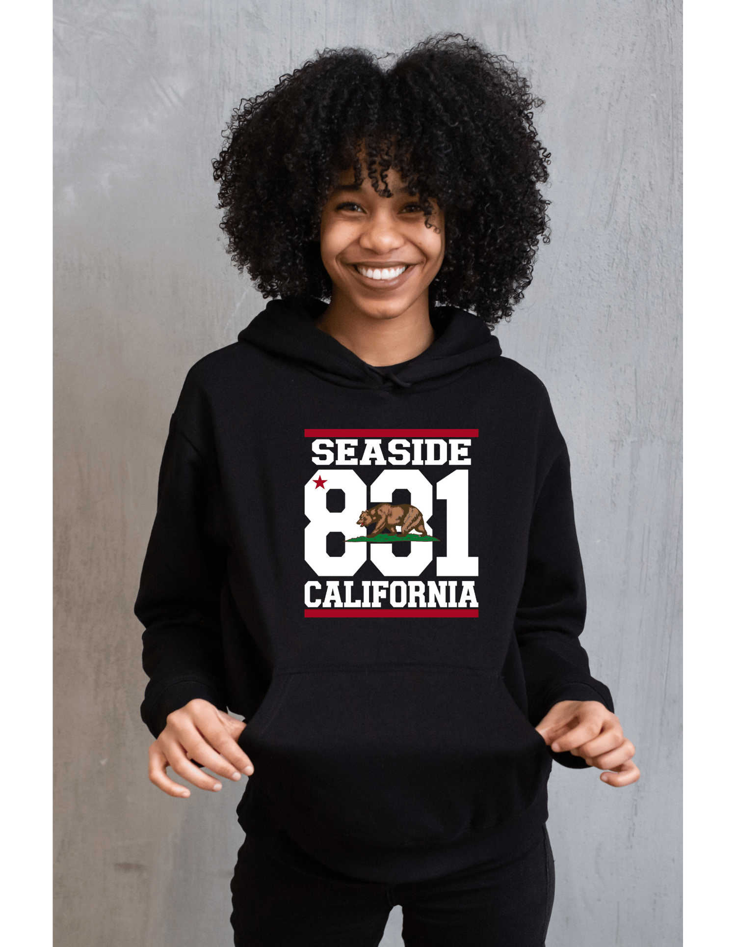 Image of Area code/city state hoodie