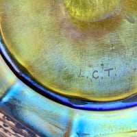 Image 18 of Louis Comfort Tiffany Favrile Iridescent 7" Glass Bowl