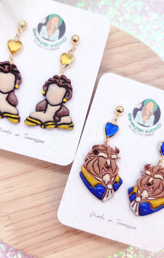 Image of Rose Princess Earrings