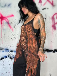 Image 6 of “ETHEREAL” CUSTOM PAINTED OVWRSIZED JUMPER LARGE