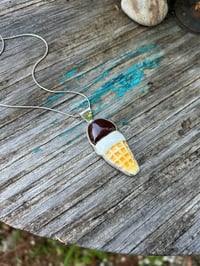 Image 2 of Ice cream cone necklace 