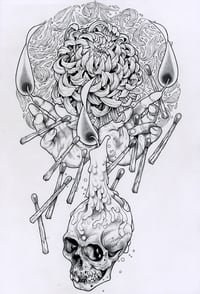 DISPOSSESSED - Ink drawing