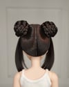 Natural Black Space Buns