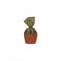 Image 4 of Die-cut sticker strawberry 