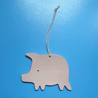 Image 2 of Piglet - ornament 