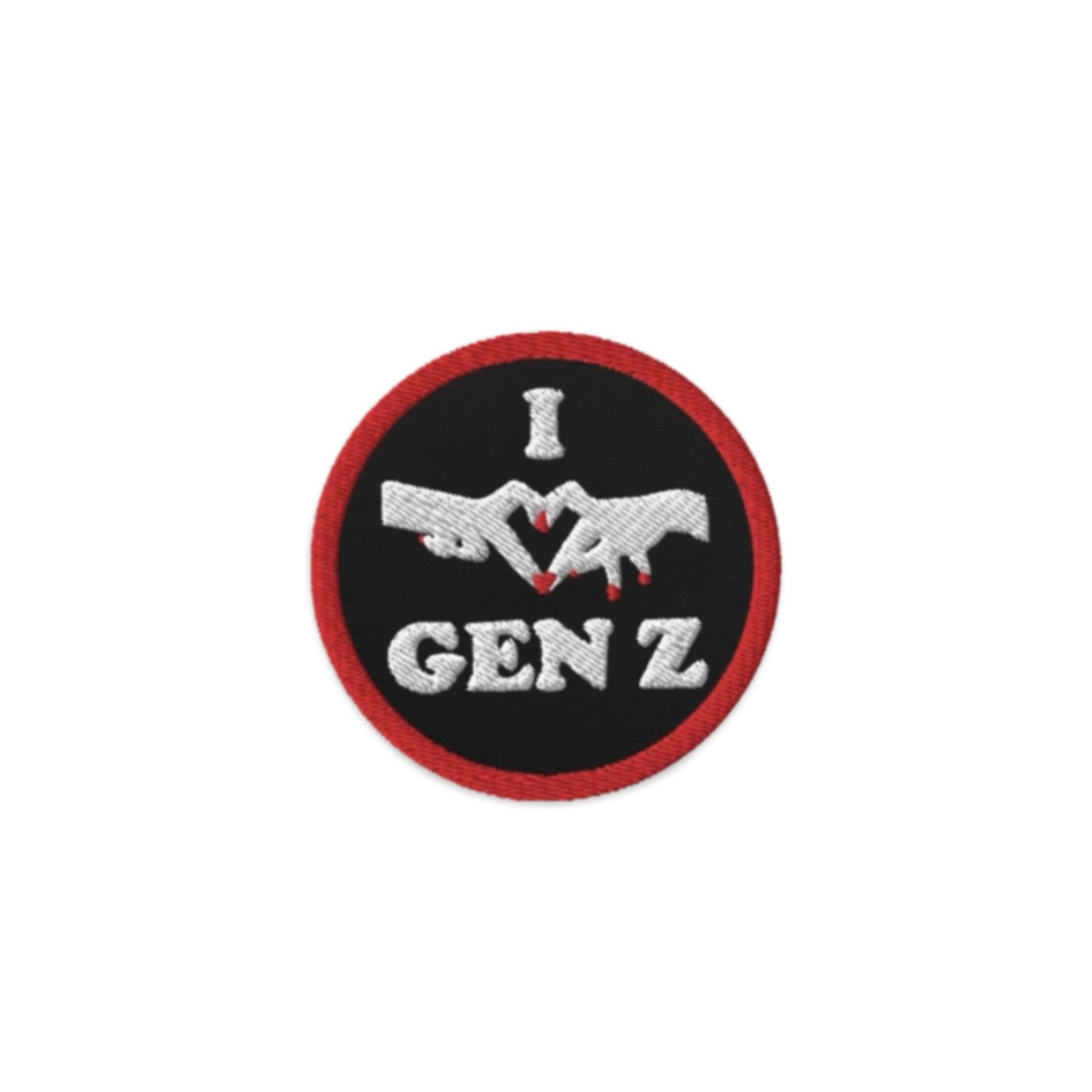 Image of I ❤️ GEN Z patch 