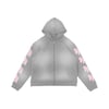 RTTO "Wavy" 4 Logo Zip Up in Stone