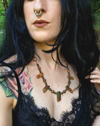 Image 1 of Dark Jasper Necklace 