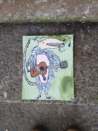 Image 1 of Possum Playing Guitar 