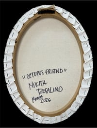 Image 2 of “OCTOPUS FRIEND” ORIGINAL PAINTING BY NIKITA ROSALIND 12”x8”