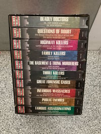 Image 1 of SERIAL KILLER VHS TAPES 