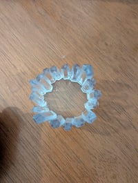 Image 3 of Crystal Candle Holder (clear)