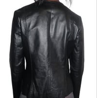 Image 3 of SAIbysai Black Leather Jacket 