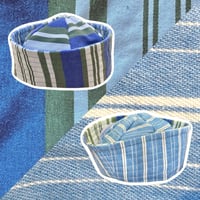 le chapeau marine réversible