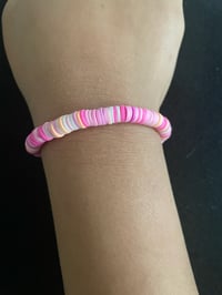 Pink 🎀 Clay bead bracelet 