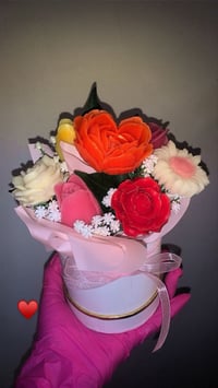 Image 2 of Forever Flowers (Candle Bouquet)