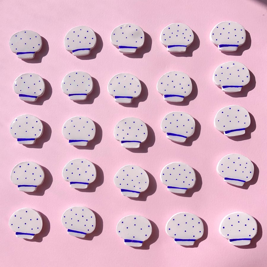 Image of Handmade Mushroom Mangets 