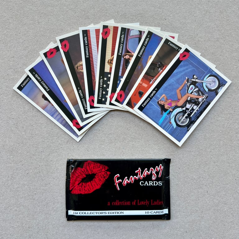 FANTAZY LADIES COLLECTOR CARDS - 1992 Image 2
