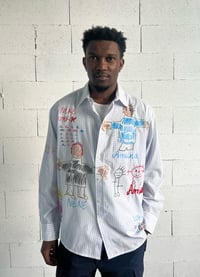 Image 1 of SHIRT «  LA CHEMISE DE PAPA DU MARDI » 📆
