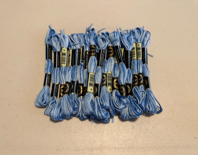 Variegated threads lot 2…