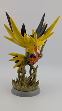 Image 1 of Zapdos' Spark Handpainted Fan Art Figurine